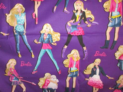 barbie fabric by the yard